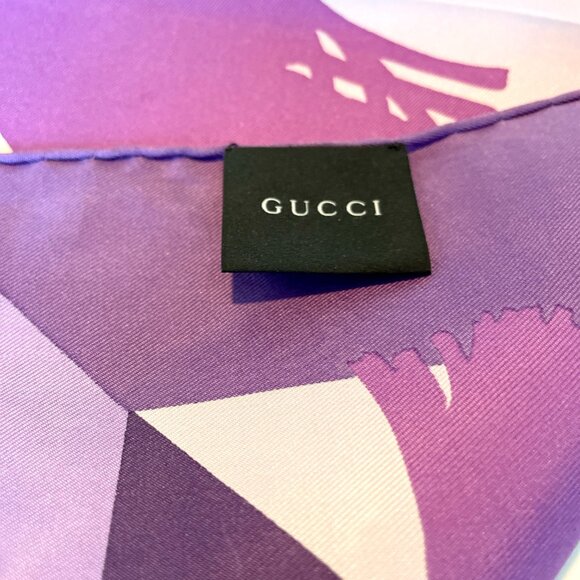 Gucci Silk Scarf - Picture 14 of 16